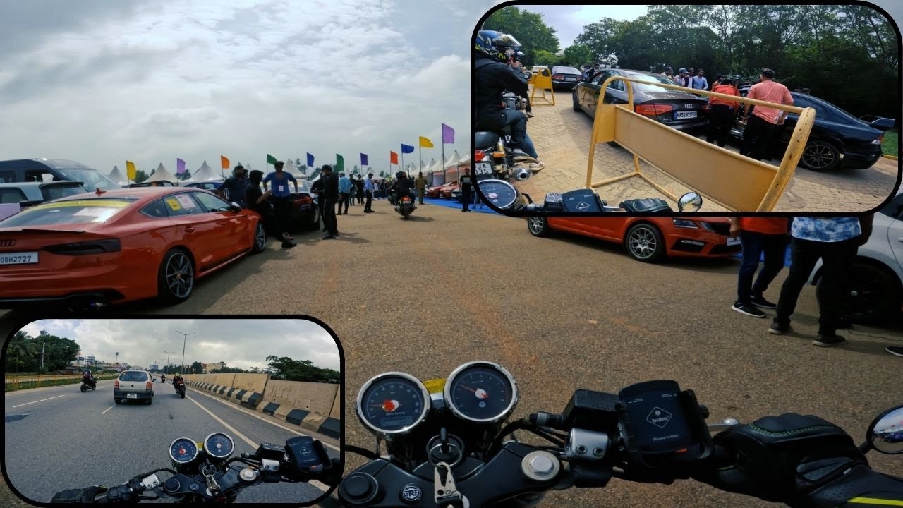 Vroom Drag Meet 2023: Big scene unfolds Bengaluru | PART 1 | Continental GT650 POV