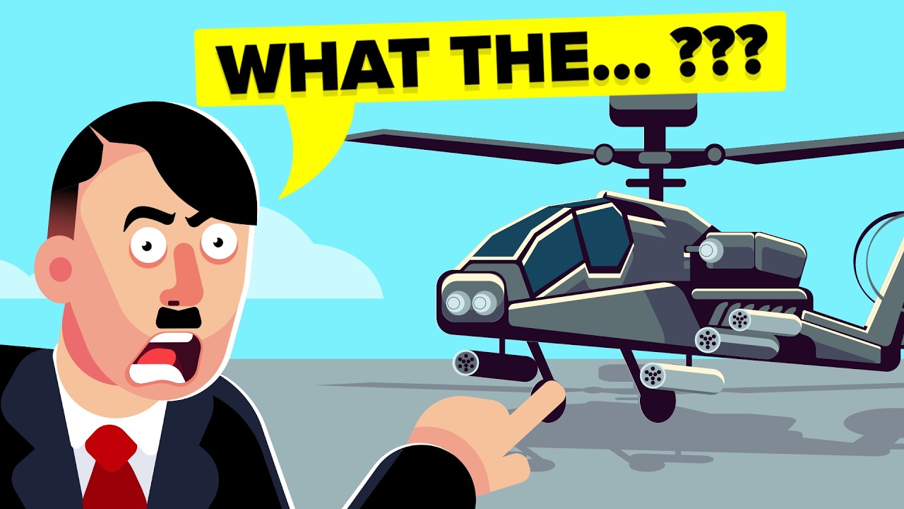 What If a Single Modern Apache Helicopter Time Travelled to D-Day During WW2
