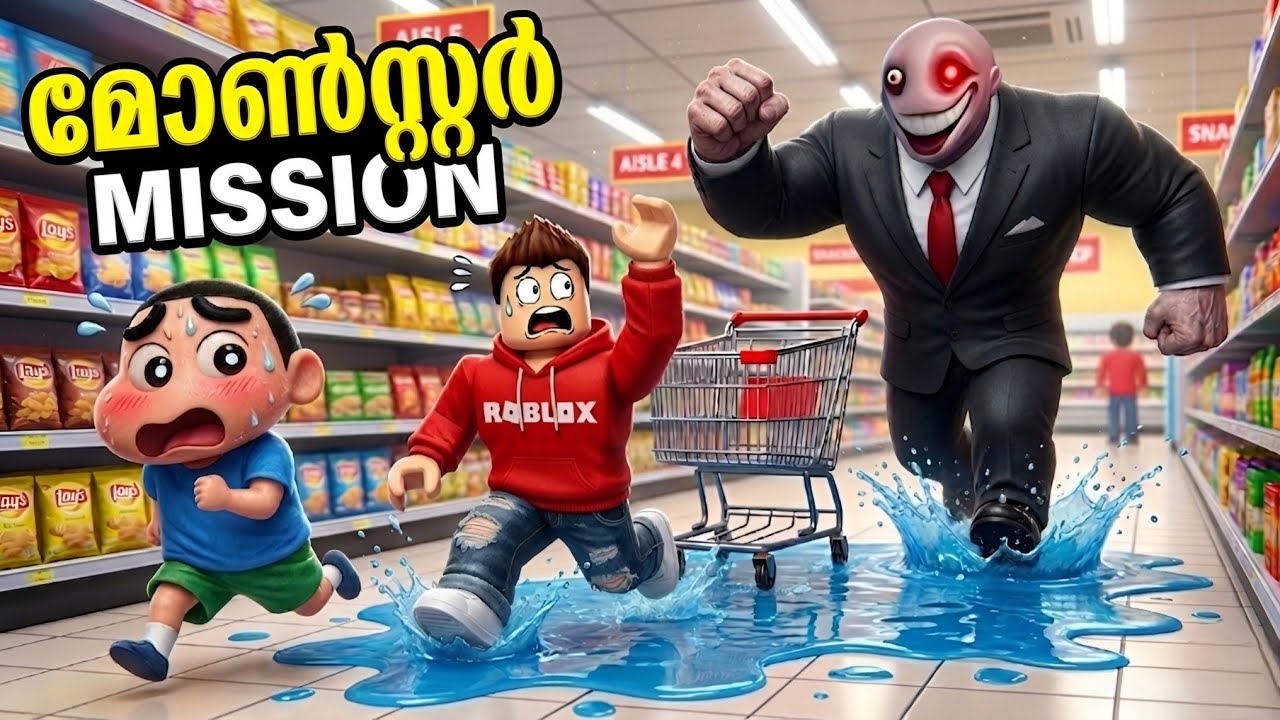 We Got TRAPPED in Mr Yummy's Supermarket... (Roblox Horror)