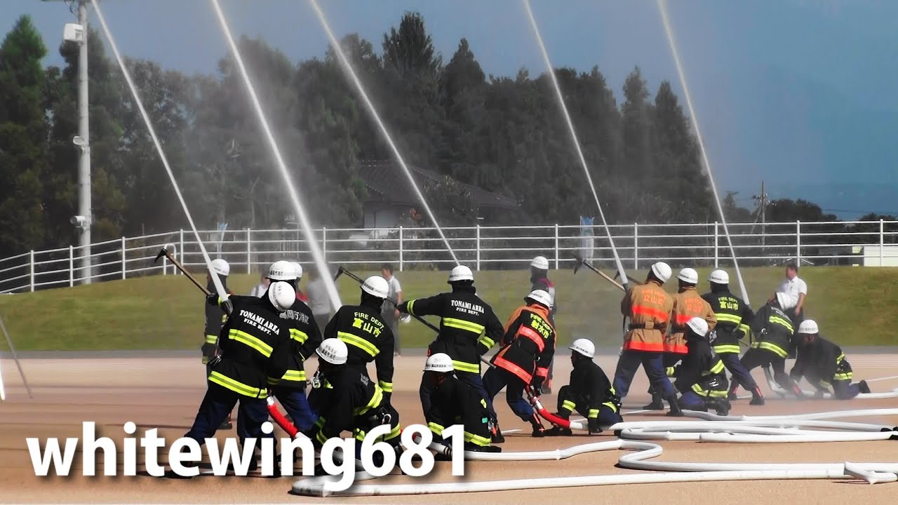 [消防士への道] 富山県消防学校 初任科 卒業実科訓練 [Toyama Firefighter Academy] 2013.9.20
