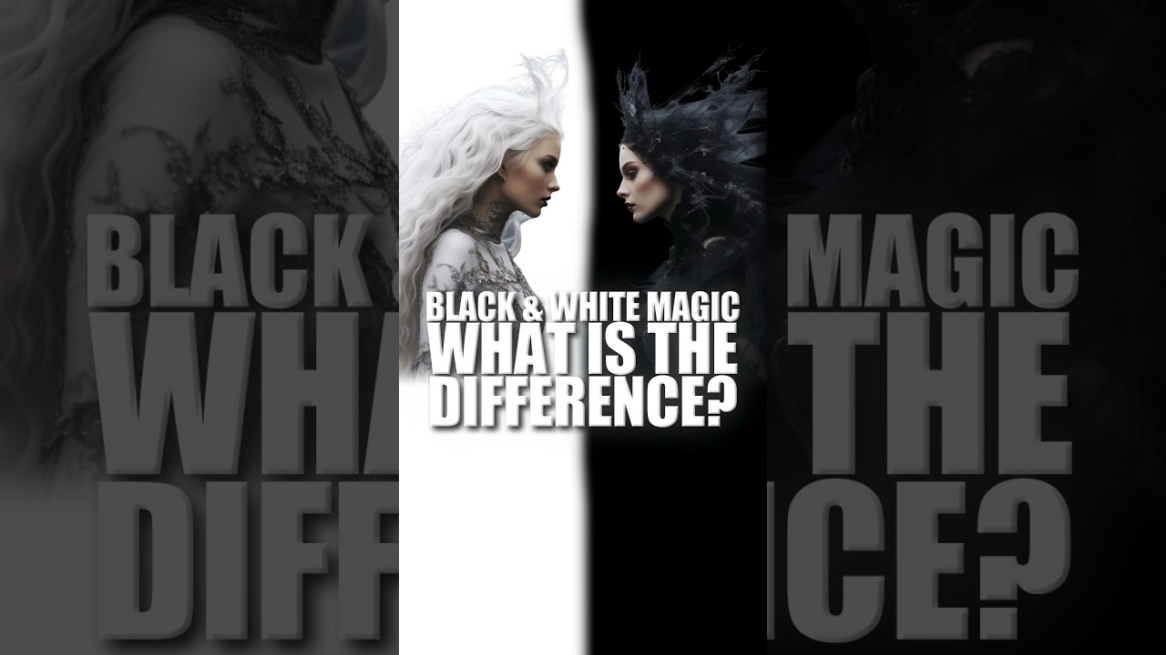 𝐁𝐋𝐀𝐂𝐊 𝐕𝐒 𝐖𝐇𝐈𝐓𝐄 𝐌𝐀𝐆𝐈𝐂 - 𝐖𝐇𝐀𝐓&rsquo;𝐒 𝐓𝐇𝐄 𝐃𝐈𝐅𝐅𝐄𝐑𝐄𝐍𝐂𝐄? 🤔