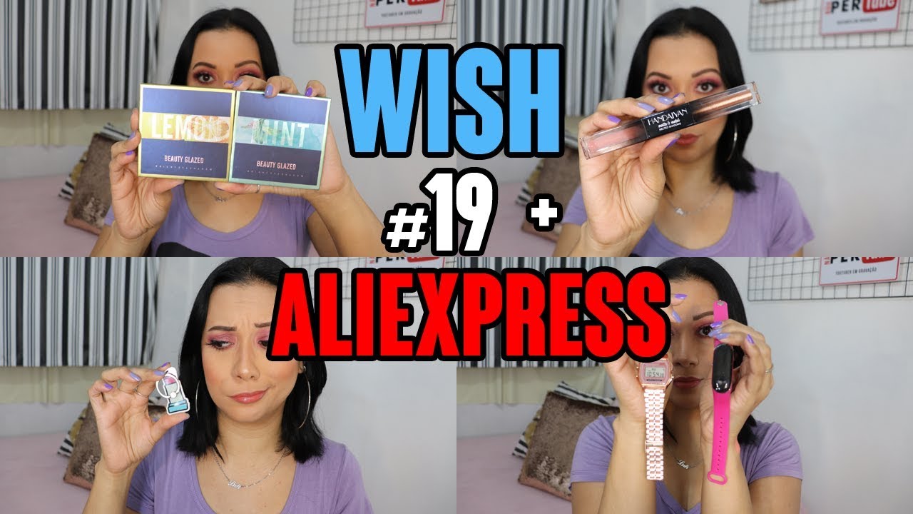 COMPRINHAS NO WISH #19 + ALIEXPRESS | LUH ANDRADE