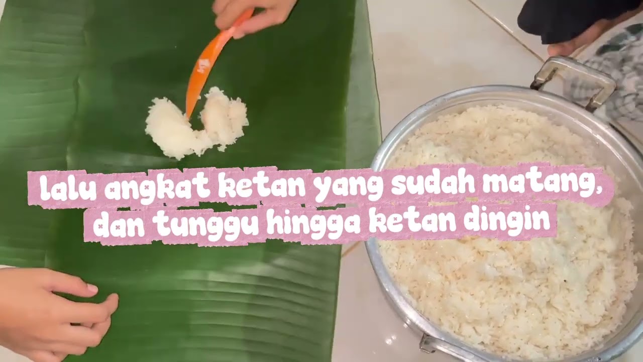 Pembuatan Tape Ketan (Alkohol)_Tugas Kimia Senyawa Karbon