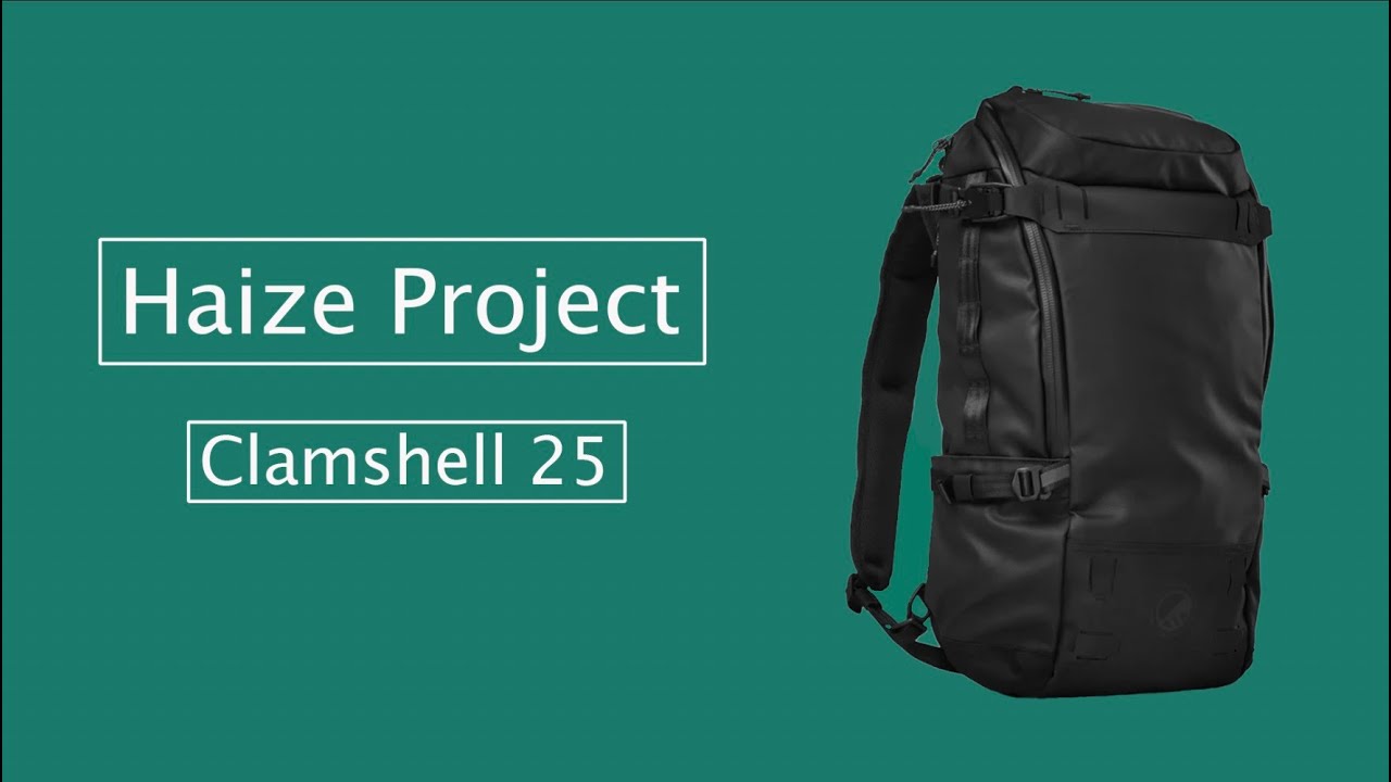 Haize Project  Clamshell 25 | An Awesome Urban Crossover Bag