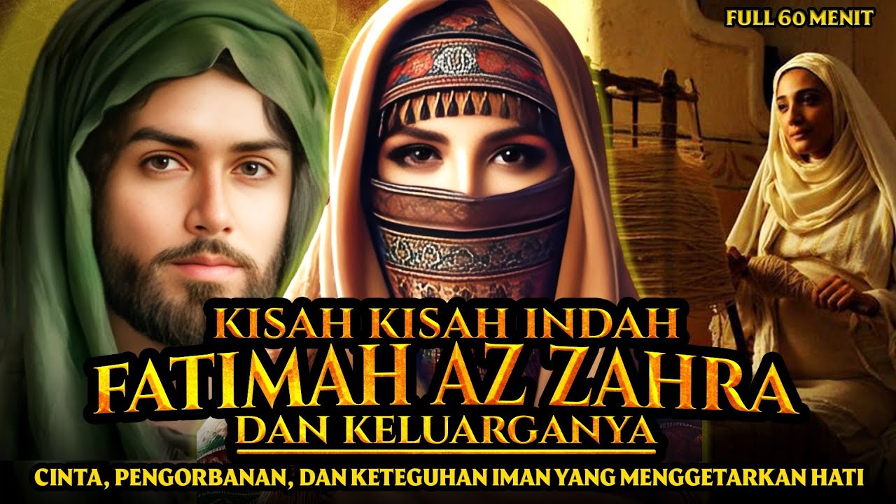 KEINDAHAN KISAH FATIMAH AZ ZAHRA DAN KELUARGANYA!!