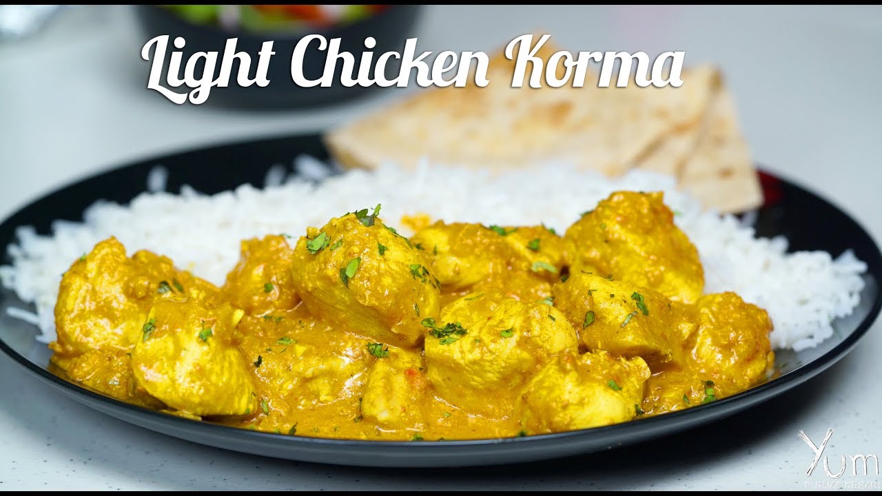 Light Chicken Korma | Chicken Korma Recipe | How to Make Chicken Korma