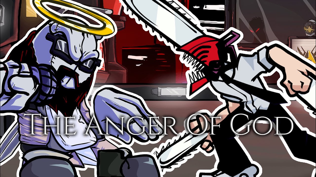 The Anger Of God but it’s Jebus Vs. Chainsaw Man | Friday Night Funkin’