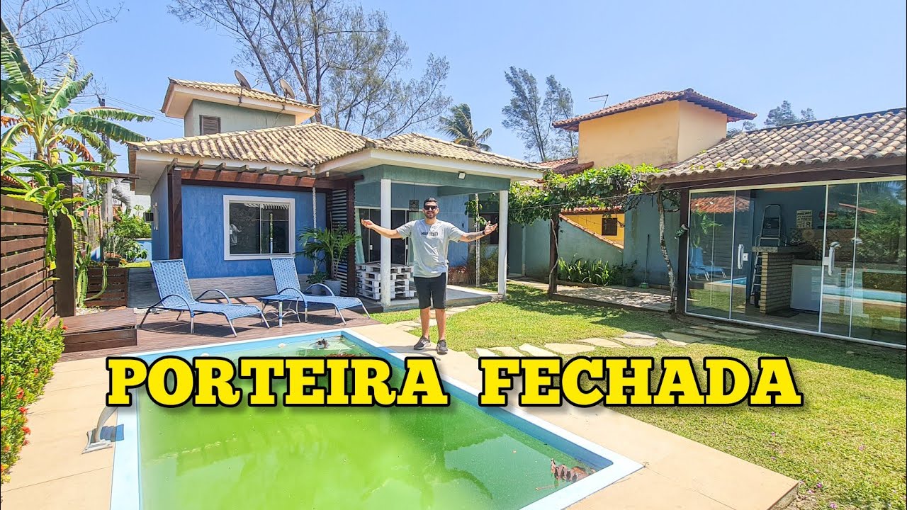 Casa à Venda Com Rgi e Escritura no Long Beach Cabo Frio Rj