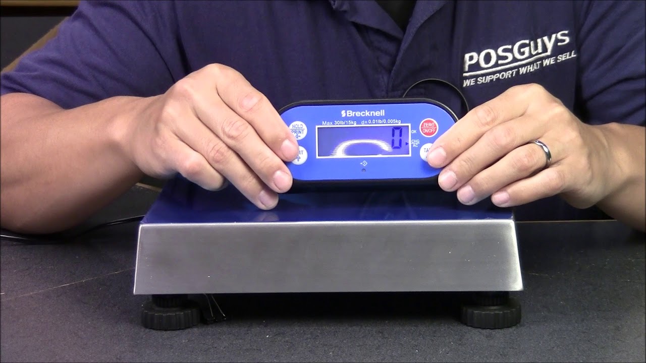 Brecknell Scale - Contactless Tare Setup