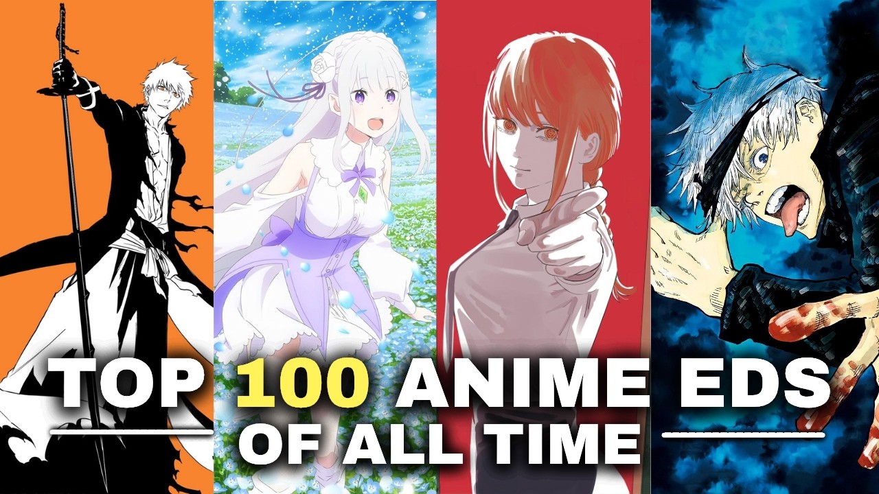 My Top 100 Anime Endings of All Time (UPDATED)