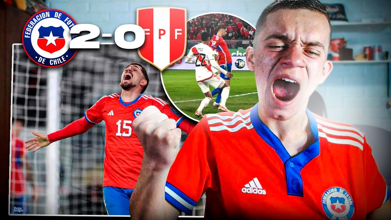 ¡GANAMOOOS! 🇨🇱 CHILE vs PERU | REACCIONES DE UN HINCHA CHILENO | Eliminatorias Mundial 2026