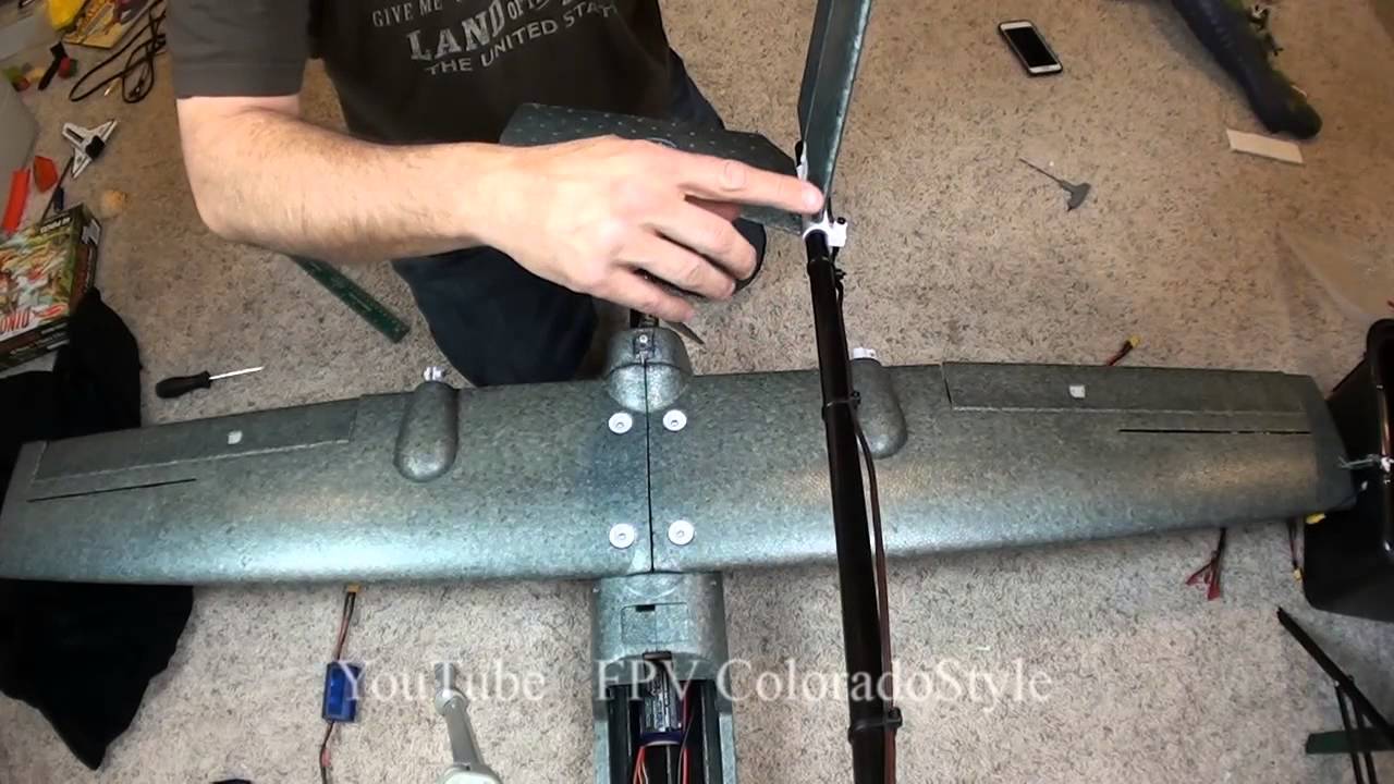 Skyhunter FPV Build Part 8 Wiring, Final Assembly, CG
