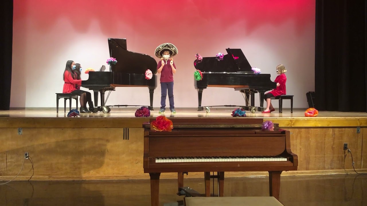 Miller South 7th Grade Piano Performing Uno-Dos-Tres-Quatro
