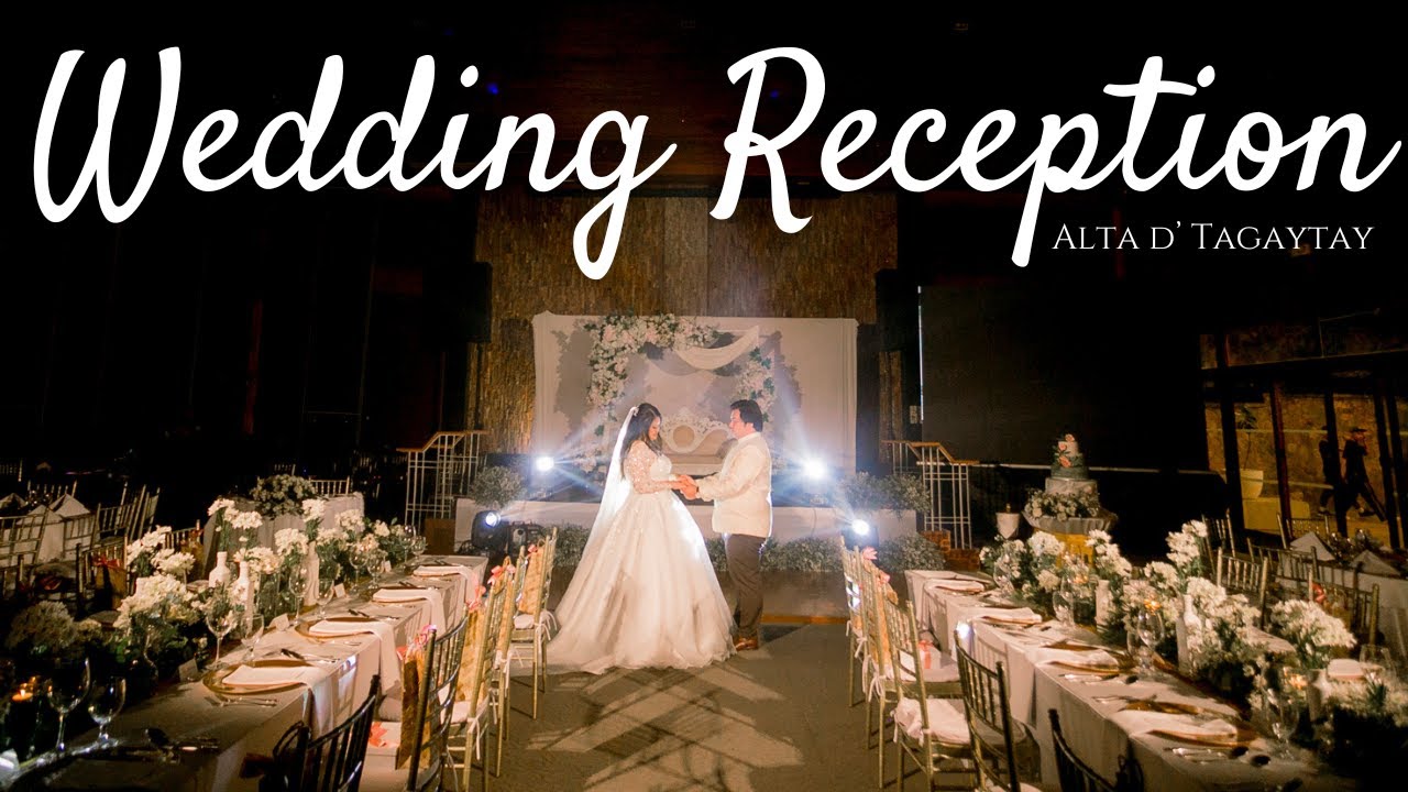 Our Wedding Reception || Alta d' Tagaytay || Host Tim Chavez