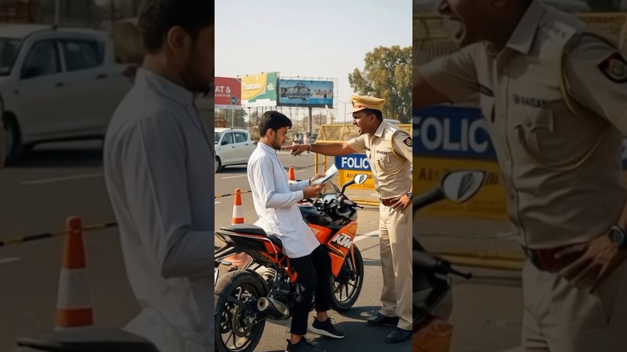 वर्दी का असली इंसाफ़ 🇮🇳💯