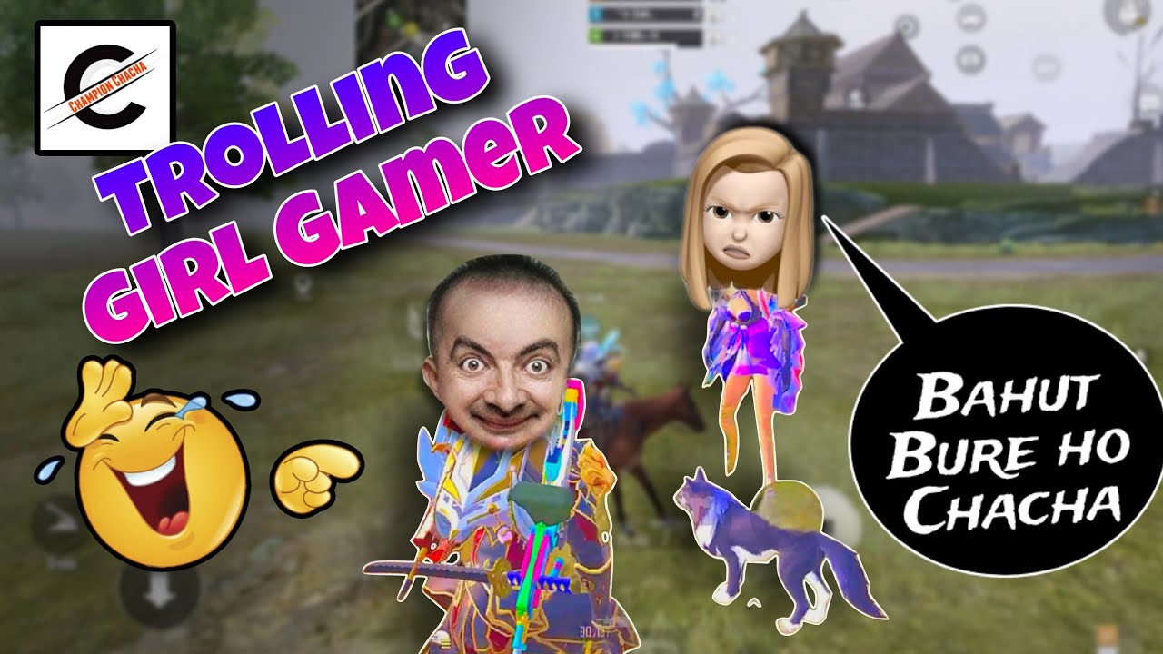 Girl Gamer got Angry 😂 #bgmi #championchacha #funny #commentary #rhyming