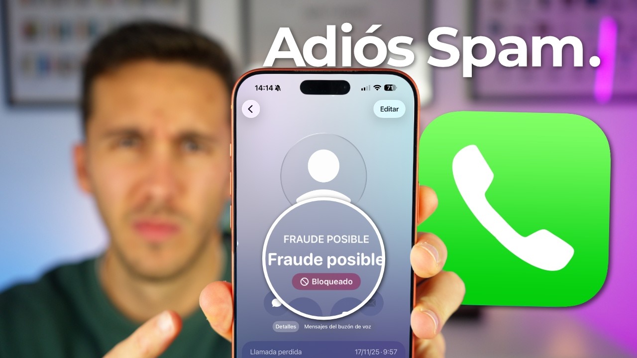 Así puedes BLOQUEAR las LLAMADAS de SPAM en tu iPhone 📵  Método DEFINITIVO
