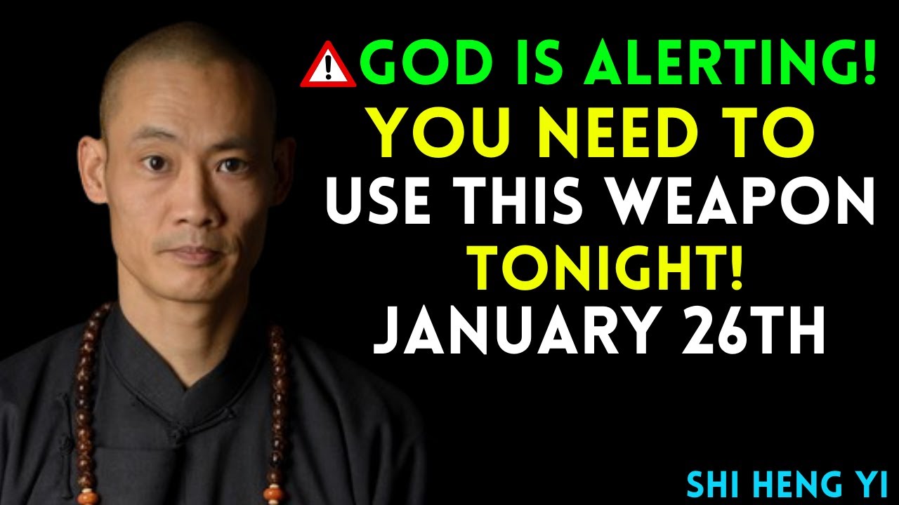 GOD SAYS ＂YOU NEED TO USE THIS WEAPON TONIGHT!