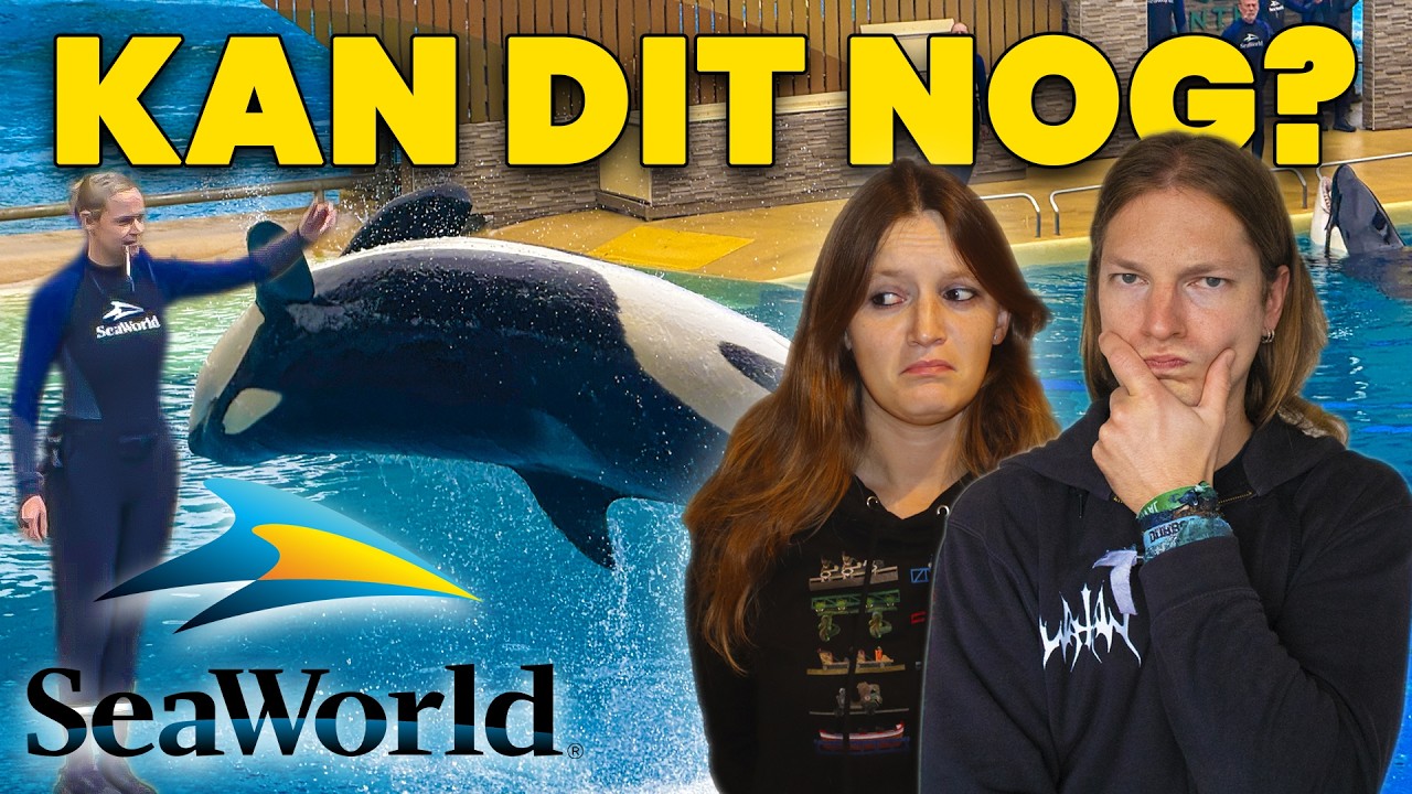 EERSTE KEER Seaworld Orlando!
