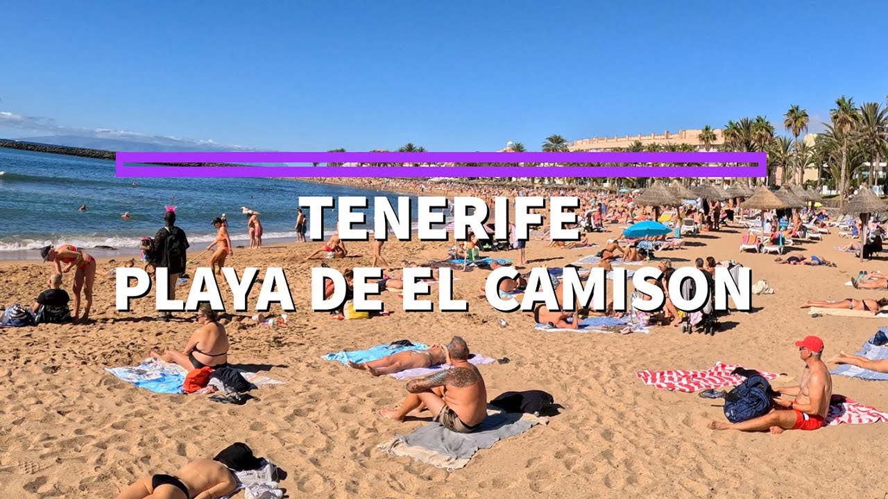 Winter in Tenerife, Spain - Playa de Las Americas - Playa De El Camison (Part 2)