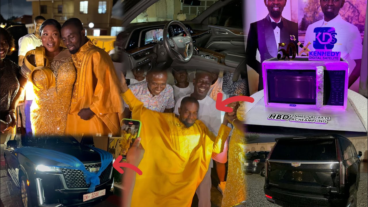 Was Kennedy Collapsed Fake😳When Wife Surprised Him with Brand New $2million💵Escalade On his BDF🎉😂