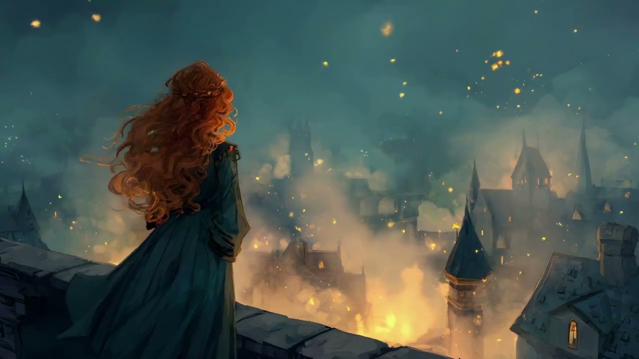 Burning town (based on Ezio's Family)