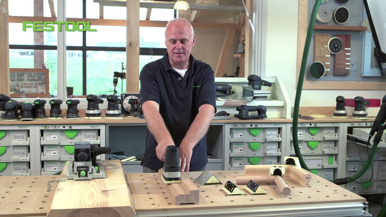 Schuren met de bandschuurmachine BS en lineaire schuurmachine DUPLEX | Festool NL