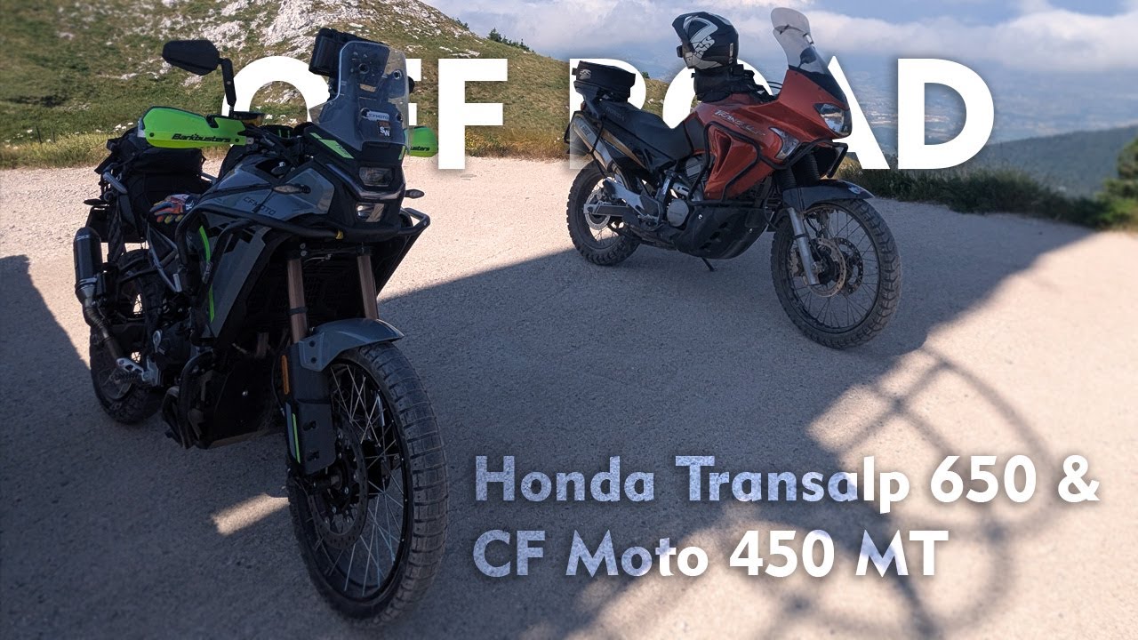 Honda Transalp & CF Moto 450 MT | Off Road Challenge | Gola Pljesevica
