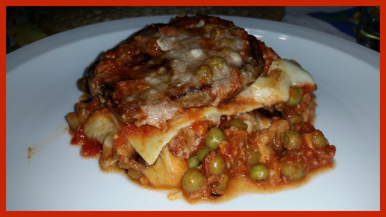 Lasagne fatte in casa al forno con ragù, melanzane, provola e parmigiano - Ricette di Zio Roberto