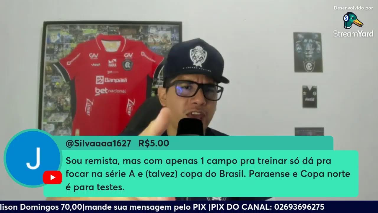 LIVE PÓS JOGO DE REMO 1 X 1 AMAZONIA| TIME NOJENTO ALTERNATIVO NUNCA MAIS!!!!!!!!!!!!!!