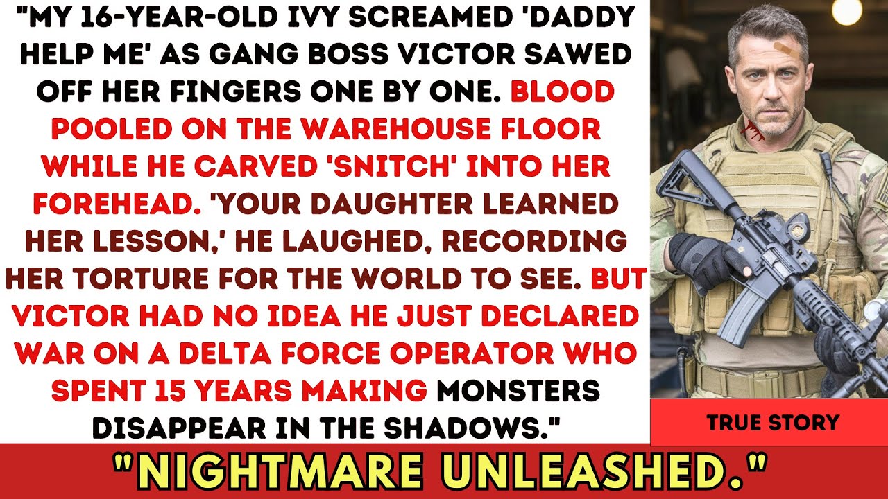 Gang Boss Cut My Daughter's Hands for Snitching—Didn't Know Her Dad Was One-Man Army Trained Killer.