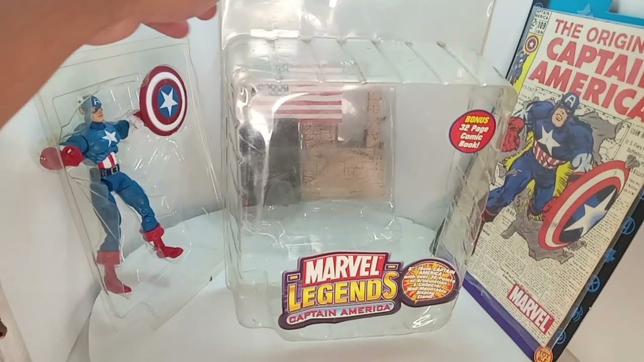 Marvel Legends Toybiz Capitán America wave 1
