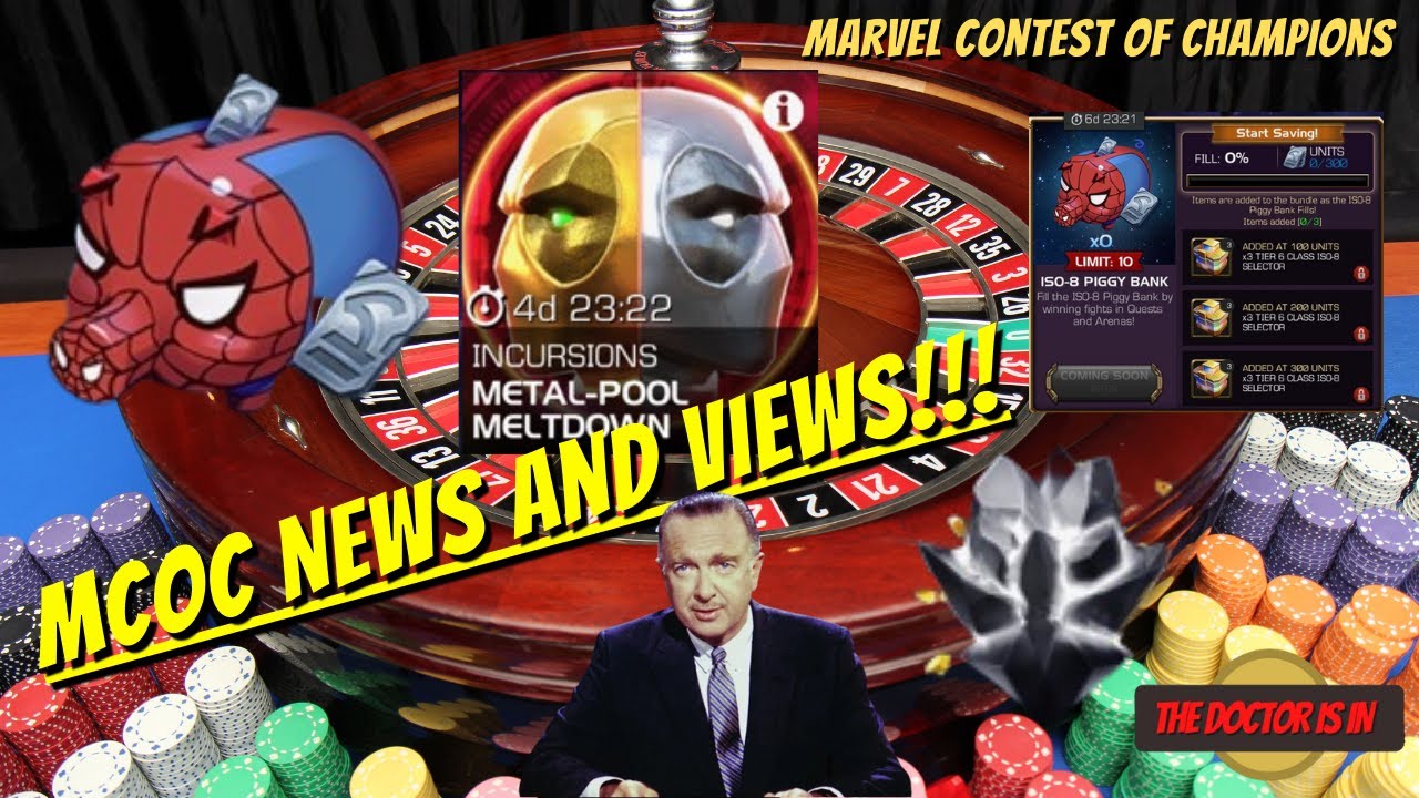 MCOC News and Views Piggy Bank Review and How Does The New Meta-pool Incursions Work