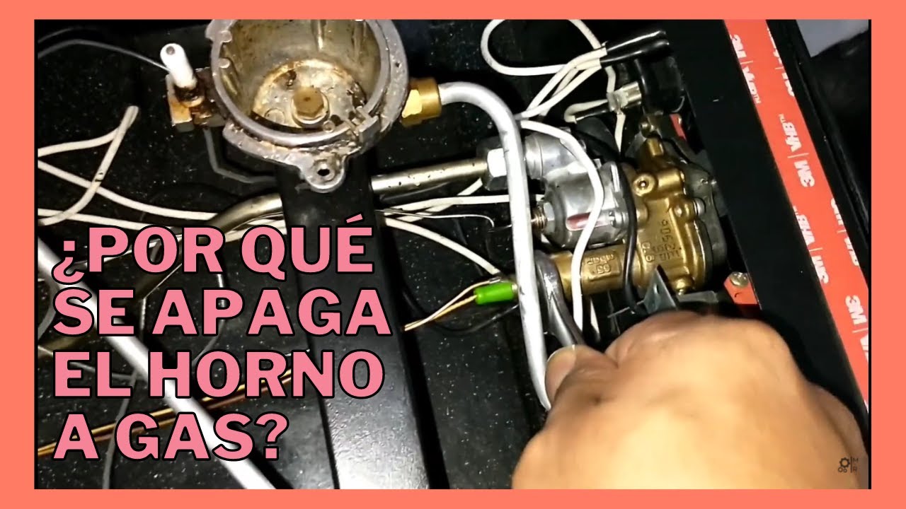 Por qué se apaga horno a gas