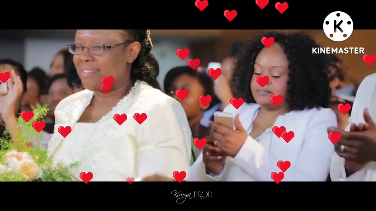 la soeur Divine Mosaka et son mari Mr. Moses se disent de belles paroles d'amour❤