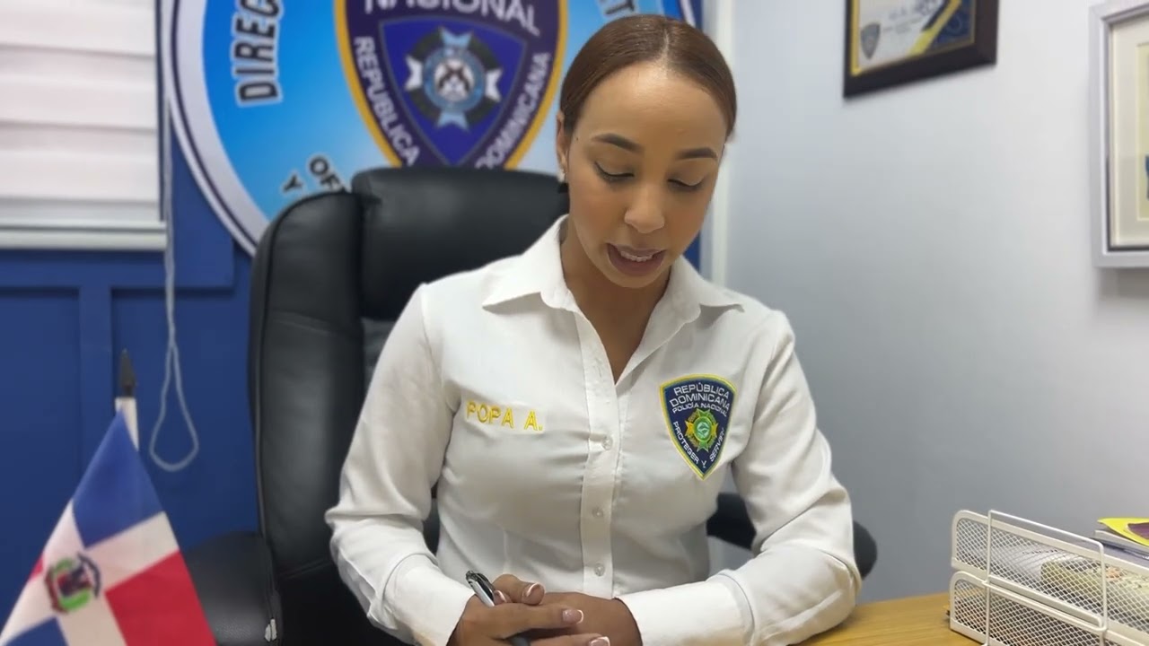 Informe policial Santiago con Fiordaliza Popa Arias.