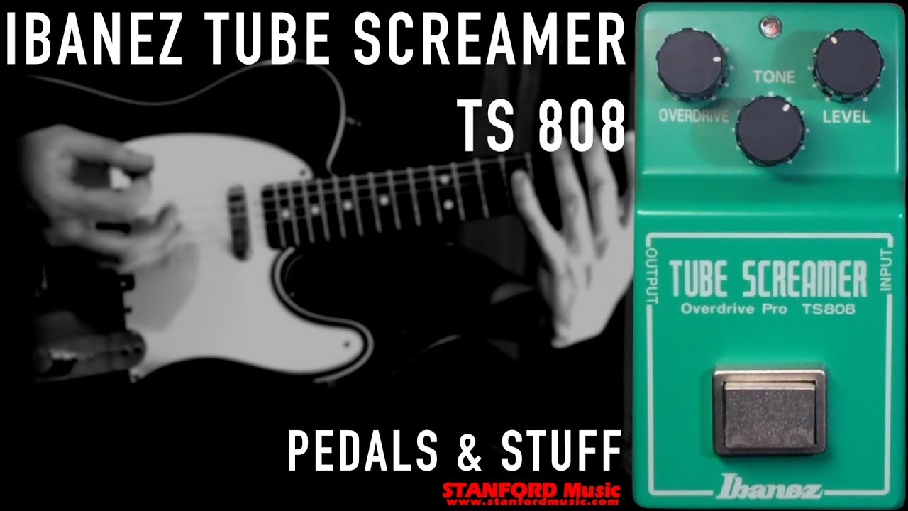 Ibanez TS808 Tube Screamer demo