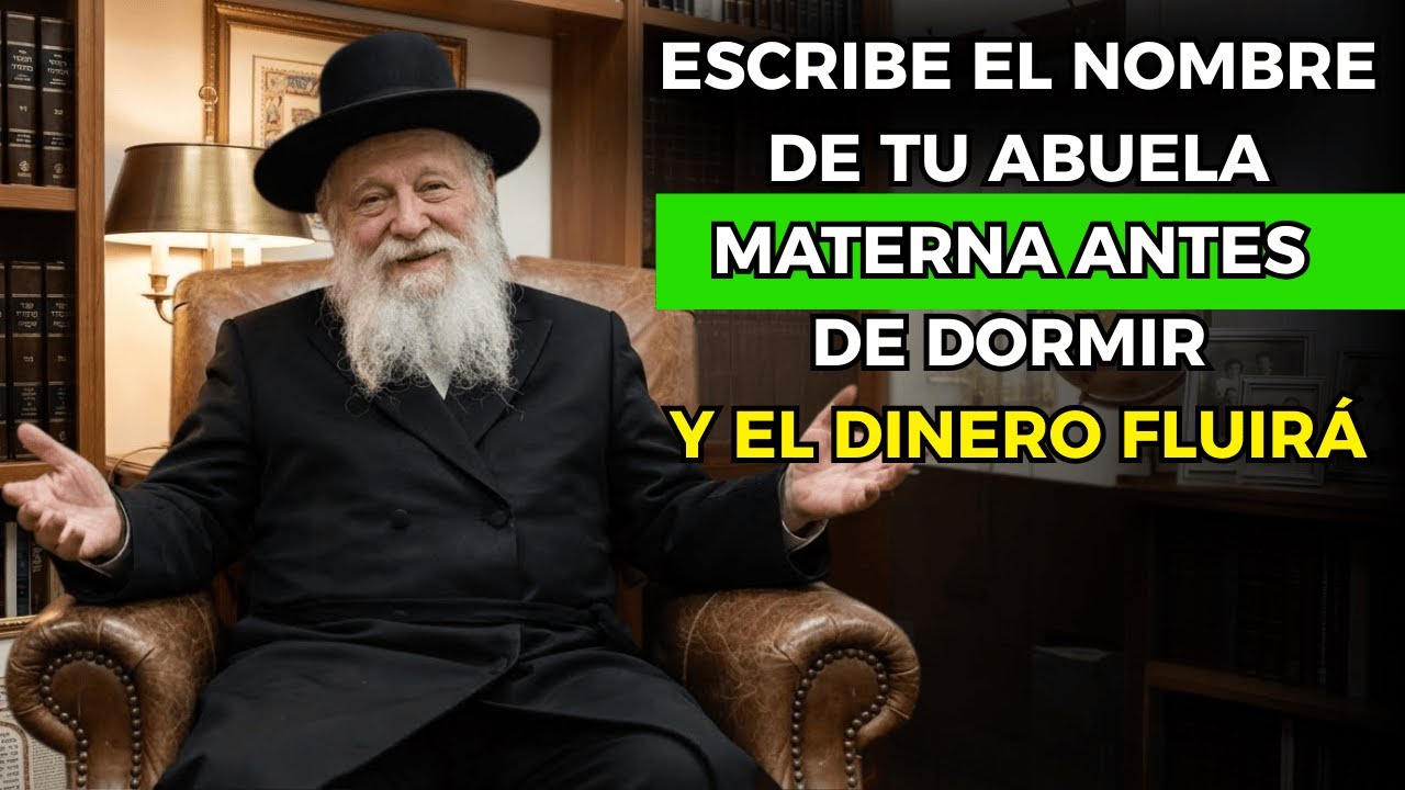 Escribe El NOMBRE De Tu ABUELA MATERNA Antes De Dormir &mdash; El DINERO Fluye Solo! | C&aacute;bala Jud&iacute;a