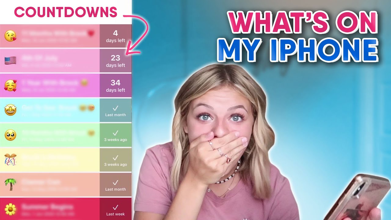 WHAT'S ON MY IPHONE 2020 || KESLEY JADE LEROY