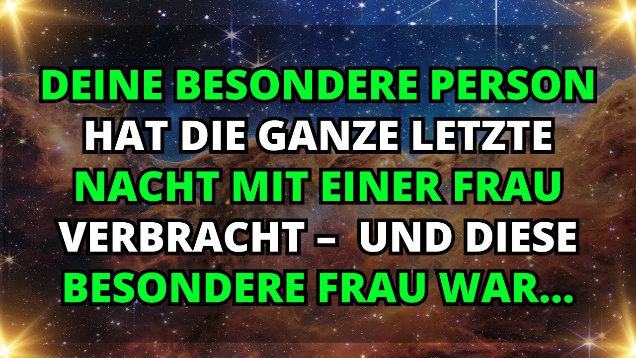 😱 Engel sagen: Du wirst nicht glauben, mit wem sie die ganze Nacht verbracht haben…