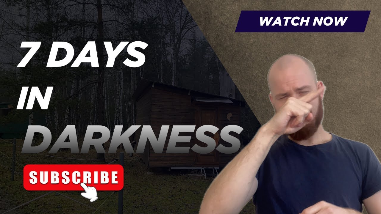 I SPENT ONE WEEK IN DARKNES | MY STAY EXPERIENCE