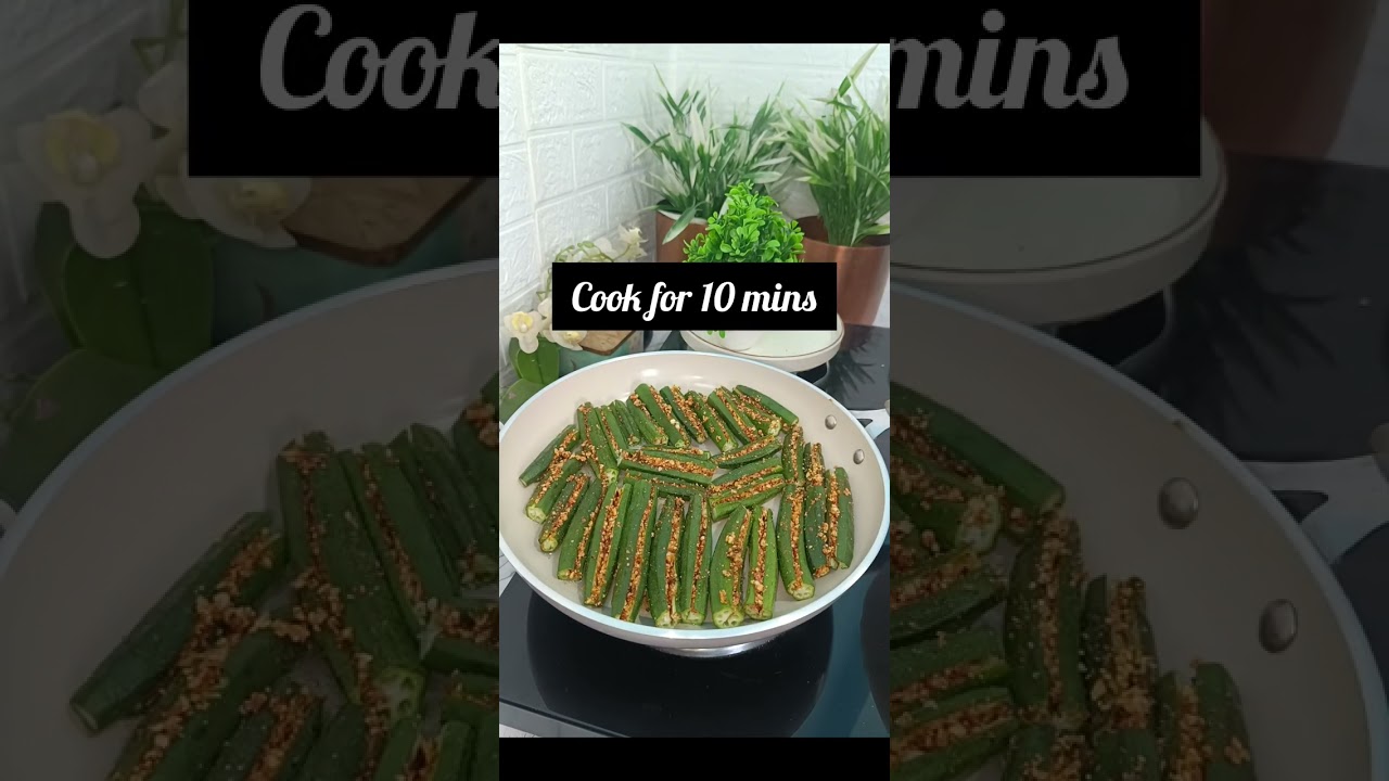 Bharva Masala Bhindi | Stuffed Lady finger 💚