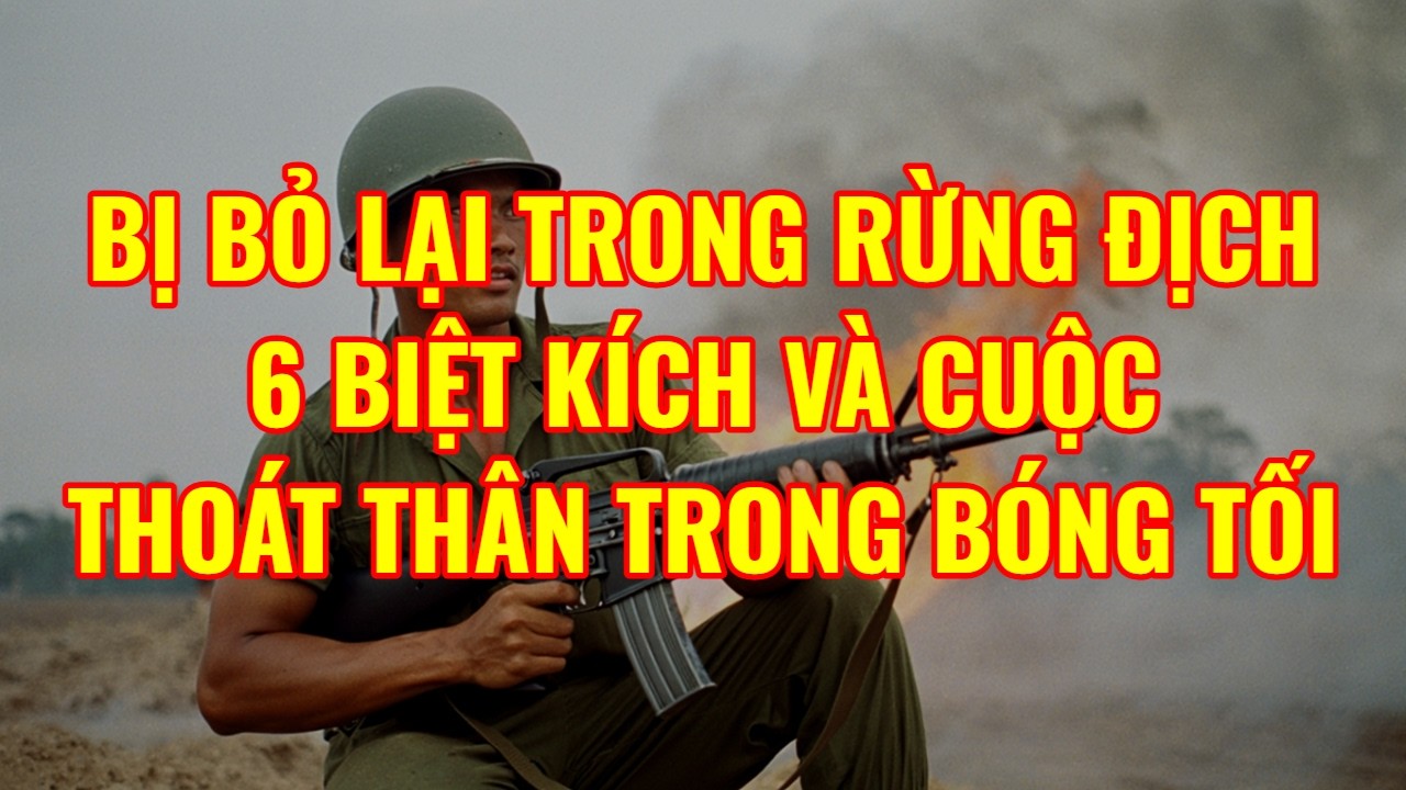 6 BIỆT KÍCH VÀ CUỘC THOÁT THÂN TRONG BÓNG TỐI | HỒI KÝ MIỀN NAM VN