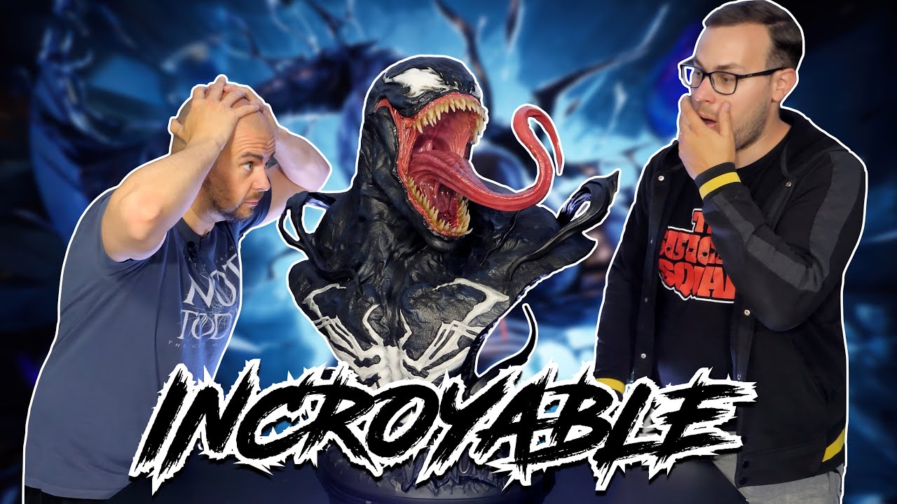 J'ai Pas Les MOTS !!! Venom - Queen Studios - Life Size Bust