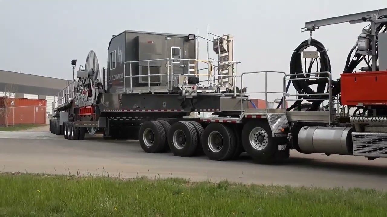 Genesis Coiled Tubing Rig I drove to Texas