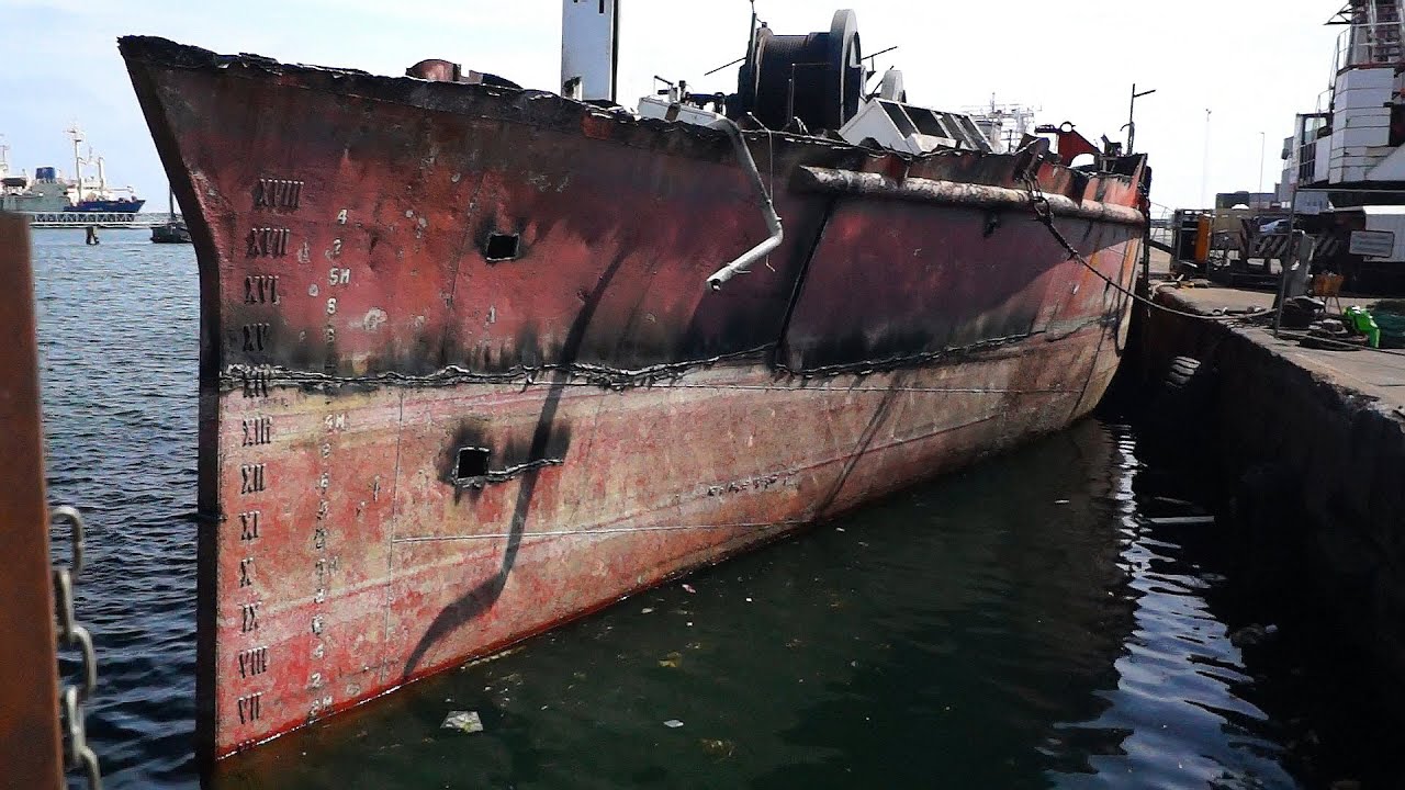 Ship Scrapping/ Djursland, Denmark