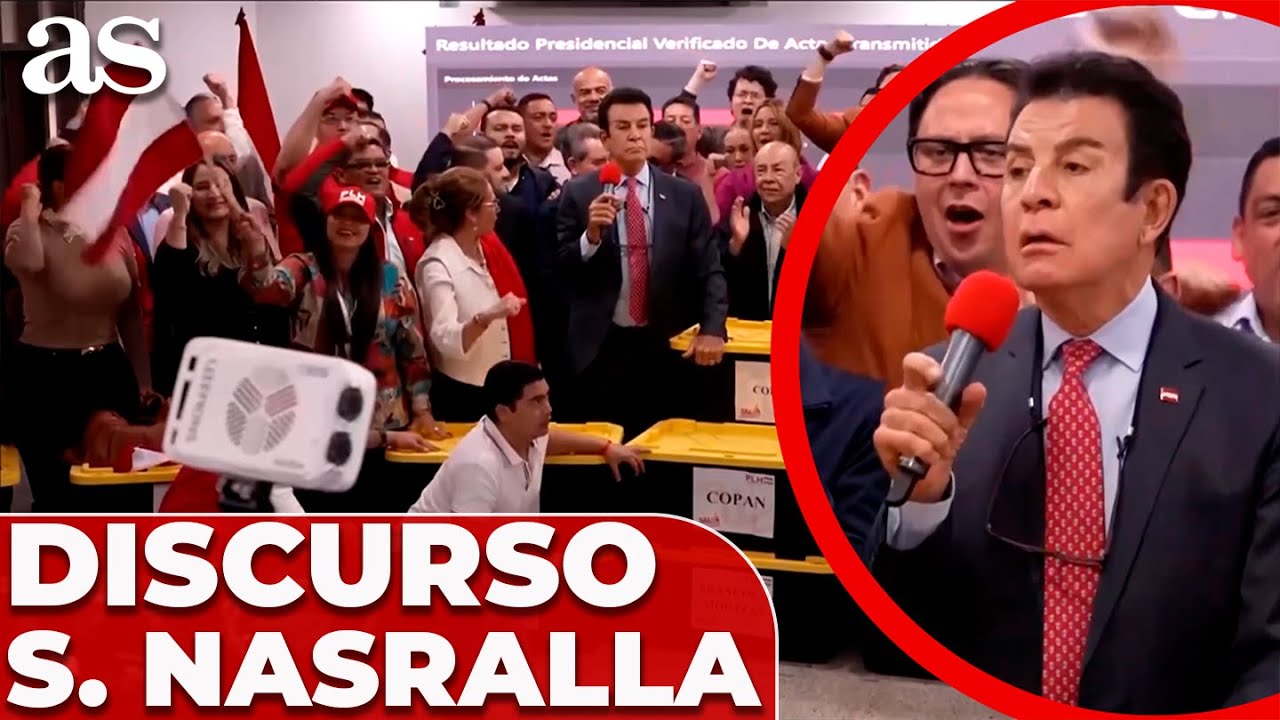 SALVADOR NASRALLA asegura que LIDERA el CONTEO de VOTOS | ELECCIONES HONDURAS 2025