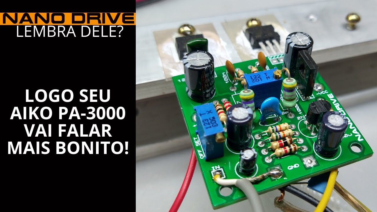 Em breve Novidades do Amplificador para o AIKO PA3000!