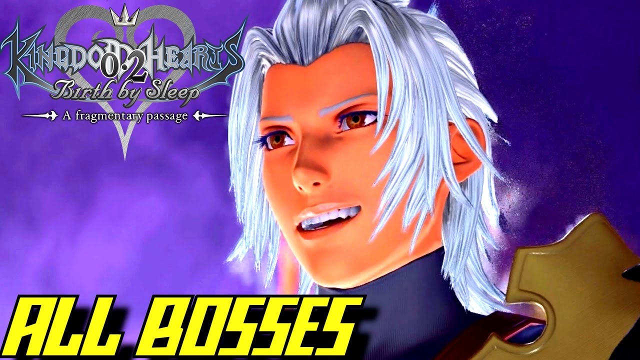 Kingdom Hearts 2.8 - All Bosses (KH 0.2 BBS) English