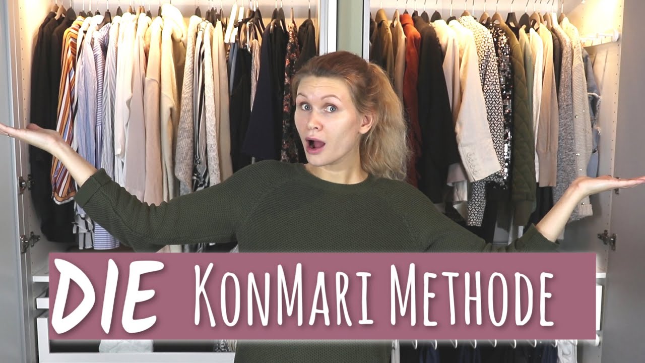 KONMARI METHODE | Kleiderschrank ausmisten und neu organisieren | Marie Kondo